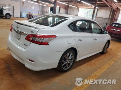 Trzecie zdjęcie samochodu z tyłu: 2013 NISSAN SENTRA S VIN:3N1AB7AP9DL757235 - miniatura
