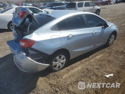 Trzecie zdjęcie samochodu z tyłu: 2017 CHEVROLET CRUZE LS VIN:3G1BC5SM4HS565006 - miniatura