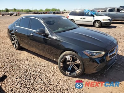 Czwarte zdjęcie samochodu z boku: 2024 MERCEDES-BENZ C 300 VIN:W1KAF4GB8RR187214 - miniatura