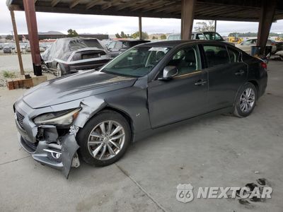 2015 INFINITI Q50 BASE JN1BV7AR2FM409461 - główne zdjęcie licytacji z USA - miniatura