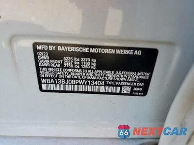 Zdjęcie 12 z 12 samochodu: 2023 BMW 530 XI VIN:WBA13BJ08PWY13404 - miniatura