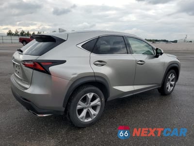 Trzecie zdjęcie samochodu z tyłu: 2017 LEXUS NX 200T BASE VIN:JTJYARBZ0H2055481 - miniatura