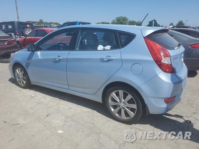 Drugie zdjęcie samochodu z przodu: 2014 HYUNDAI ACCENT GLS VIN:KMHCU5AE3EU163813 - miniatura