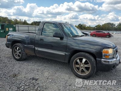 Czwarte zdjęcie samochodu z boku: 2003 GMC NEW SIERRA C1500 VIN:1GTEC14V33Z282160 - miniatura