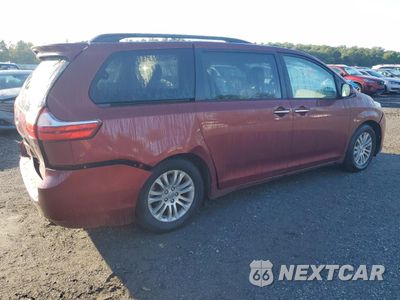 Trzecie zdjęcie samochodu z tyłu: 2015 TOYOTA SIENNA XLE VIN:5TDYK3DC5FS672662 - miniatura