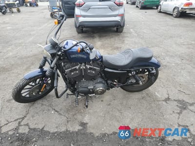 Trzecie zdjęcie samochodu z tyłu: 2012 HARLEY-DAVIDSON XL883 IRON 883 VIN:1HD4LE214CC404707 - miniatura