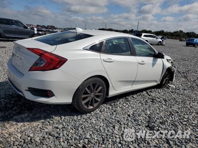 Trzecie zdjęcie samochodu z tyłu: 2019 HONDA CIVIC EX VIN:19XFC1F35KE006847 - miniatura