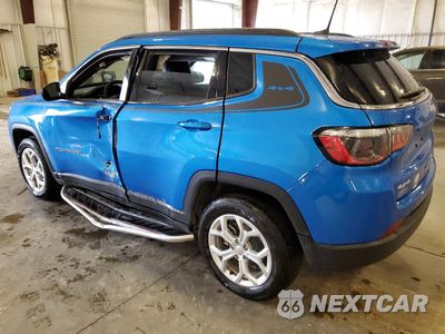 Drugie zdjęcie samochodu z przodu: 2024 JEEP COMPASS LATITUDE VIN:3C4NJDBN8RT114623 - miniatura