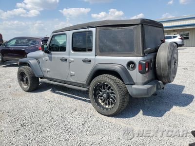 Drugie zdjęcie samochodu z przodu: 2018 JEEP WRANGLER UNLIMITED SPORT VIN:1C4HJXDG7JW152470 - miniatura