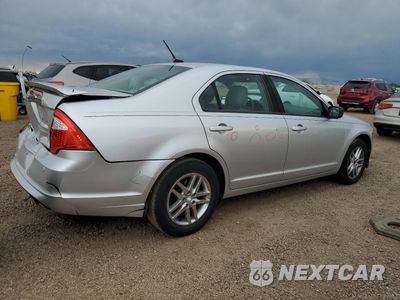 Trzecie zdjęcie samochodu z tyłu: 2012 FORD FUSION S VIN:3FAHP0GA1CR320340 - miniatura
