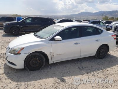 2013 NISSAN SENTRA S 3N1AB7AP7DL664648 - główne zdjęcie licytacji z USA - miniatura