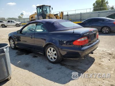 Drugie zdjęcie samochodu z przodu: 2001 MERCEDES-BENZ CLK 320 VIN:WDBLK65G51T065036 - miniatura
