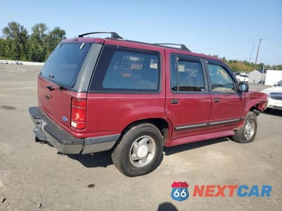 Trzecie zdjęcie samochodu z tyłu: 1993 FORD EXPLORER VIN:1FMDU34X1PUA60415 - miniatura