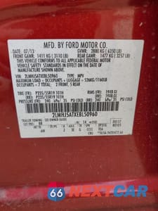 Zdjęcie 13 z 13 samochodu: 2014 LINCOLN MKT VIN:2LMHJ5ATXEBL50960 - miniatura
