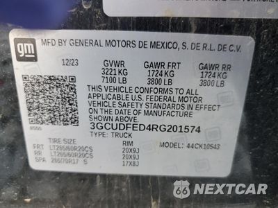 Zdjęcie 13 z 14 samochodu: 2024 CHEVROLET SILVERADO K1500 LT TRAIL BOSS VIN:3GCUDFED4RG201574 - miniatura