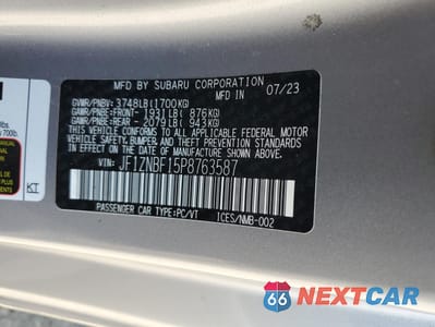 Zdjęcie 12 z 14 samochodu: 2023 TOYOTA GR 86 PREMIUM VIN:JF1ZNBF15P8763587 - miniatura