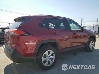 Trzecie zdjęcie samochodu z tyłu: 2021 TOYOTA RAV4 LE VIN:2T3H1RFV0MW145838 - miniatura