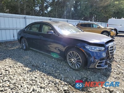 Czwarte zdjęcie samochodu z boku: 2025 MERCEDES-BENZ S 580 4MATIC VIN:W1K6G7GB0SA344002 - miniatura