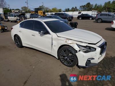 Czwarte zdjęcie samochodu z boku: 2020 INFINITI Q50 PURE VIN:JN1EV7AR0LM255468 - miniatura