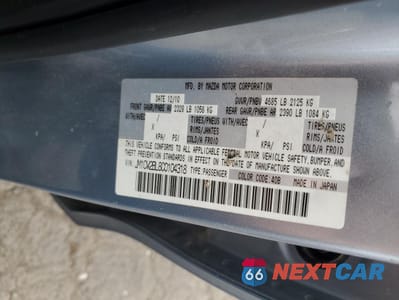 Zdjęcie 13 z 13 samochodu: 2012 MAZDA 5 VIN:JM1CW2BL8C0104318 - miniatura