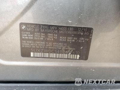 Zdjęcie 13 z 13 samochodu: 2011 BMW X5 XDRIVE35D VIN:5UXZW0C54BL657610 - miniatura