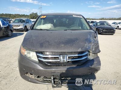 Piąte zdjęcie samochodu w środku: 2016 HONDA ODYSSEY EXL VIN:5FNRL5H60GB060540 - miniatura