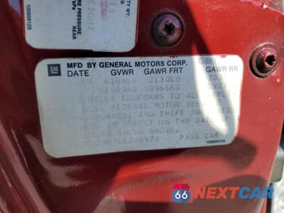 Zdjęcie 12 z 12 samochodu: 1990 PONTIAC FIREBIRD BASE VIN:1G2FS23E7LL201473 - miniatura