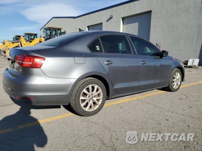 Trzecie zdjęcie samochodu z tyłu: 2015 VOLKSWAGEN JETTA SE VIN:3VWD07AJ1FM298370 - miniatura