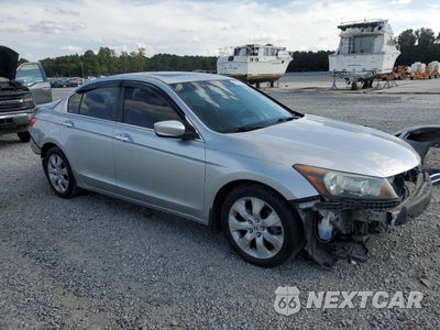 Czwarte zdjęcie samochodu z boku: 2008 HONDA ACCORD EXL VIN:1HGCP36888A034525 - miniatura
