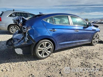Trzecie zdjęcie samochodu z tyłu: 2017 HYUNDAI ELANTRA SE VIN:5NPD84LF7HH060597 - miniatura