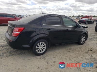 Trzecie zdjęcie samochodu z tyłu: 2017 CHEVROLET SONIC LT VIN:1G1JD5SG7H4133464 - miniatura