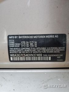 Zdjęcie 12 z 12 samochodu: 2014 BMW 328 XI VIN:WBA3G7C54EKN37469 - miniatura