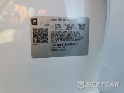 Zdjęcie 12 z 12 samochodu: 2020 CHEVROLET MALIBU LT VIN:1G1ZD5ST5LF054016 - miniatura