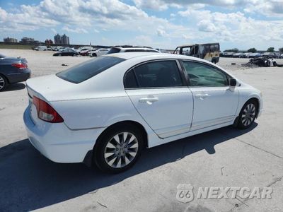 Trzecie zdjęcie samochodu z tyłu: 2010 HONDA CIVIC EXL VIN:2HGFA1F95AH517277 - miniatura