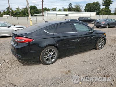 Trzecie zdjęcie samochodu z tyłu: 2017 FORD FUSION SE VIN:3FA6P0HD5HR332109 - miniatura