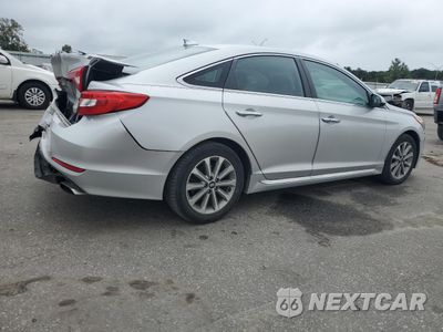 Trzecie zdjęcie samochodu z tyłu: 2017 HYUNDAI SONATA SPORT VIN:5NPE34AF0HH510449 - miniatura