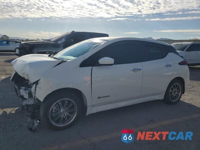 2018 NISSAN LEAF S 1N4AZ1CP1JC301360 - główne zdjęcie licytacji z USA - miniatura