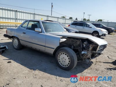 Czwarte zdjęcie samochodu z boku: 1988 MERCEDES-BENZ 560 SL VIN:WDBBA48D7JA086230 - miniatura