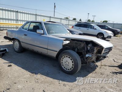 Czwarte zdjęcie samochodu z boku: 1988 MERCEDES-BENZ 560 SL VIN:WDBBA48D7JA086230 - miniatura