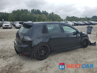 Trzecie zdjęcie samochodu z tyłu: 2017 VOLKSWAGEN GTI S/SE VIN:3VW447AU3HM050994 - miniatura