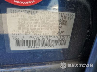 Zdjęcie 13 z 15 samochodu: 2017 NISSAN SENTRA S VIN:3N1AB7AP7HY364309 - miniatura