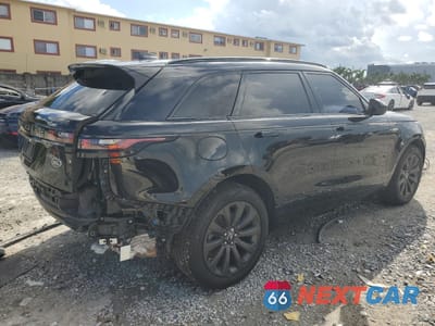 Trzecie zdjęcie samochodu z tyłu: 2022 LAND ROVER RANGE ROVER VELAR R-DYNAMIC S VIN:SALYT2EXXNA340827 - miniatura