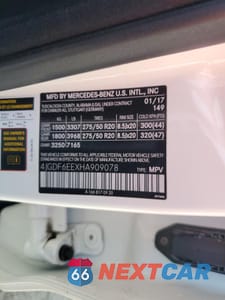 Zdjęcie 13 z 13 samochodu: 2017 MERCEDES-BENZ GLS 450 4MATIC VIN:4JGDF6EEXHA909078 - miniatura