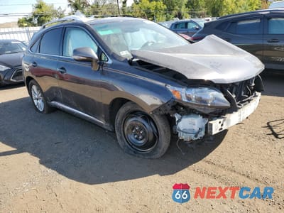 Czwarte zdjęcie samochodu z boku: 2010 LEXUS RX 450H VIN:JTJBC1BA0A2412675 - miniatura