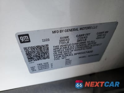 Zdjęcie 13 z 14 samochodu: 2023 GMC YUKON XL DENALI ULTIMATE VIN:1GKS2KKL9PR557408 - miniatura