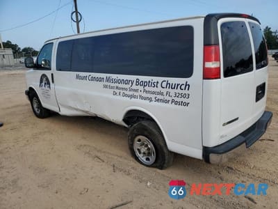 Drugie zdjęcie samochodu z przodu: 2019 CHEVROLET EXPRESS G3500 LT VIN:1GAZGPFGXK1208828 - miniatura