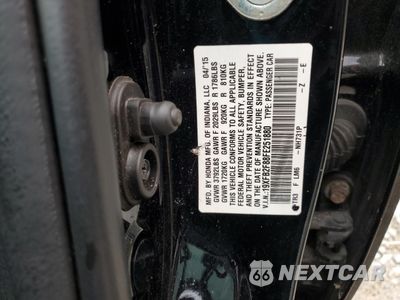 Zdjęcie 12 z 14 samochodu: 2015 HONDA CIVIC EX VIN:19XFB2F88FE251880 - miniatura