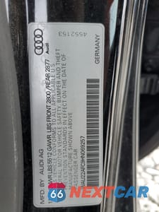Zdjęcie 12 z 13 samochodu: 2017 AUDI A7 PRESTIGE VIN:WAU22AFC9HN069257 - miniatura