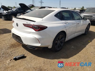 Trzecie zdjęcie samochodu z tyłu: 2022 ACURA TLX TECH A VIN:19UUB5F51NA000944 - miniatura