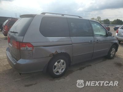 Trzecie zdjęcie samochodu z tyłu: 2000 HONDA ODYSSEY EX VIN:2HKRL1866YH506587 - miniatura